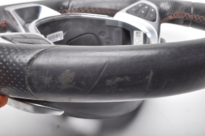 фото №10, Mercedes c117 w117 w176 кермо шкіряний багатофункціональна пелюстки