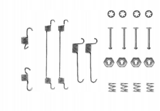 фото №1, Sprężynki do гальмівна колодка ham.