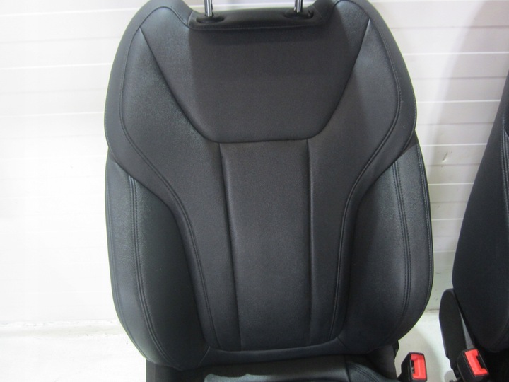 фото №12, Bmw x3 g01 сиденья диван обшивки кожа салон чёрные k8sw imitation leather