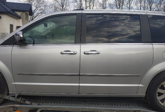 фото №1, Дверь левый зад chrysler voyager v 08 - 12 год