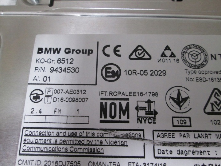 фото №5, Bmw g01 fx навігація навігація 9434530 8733470