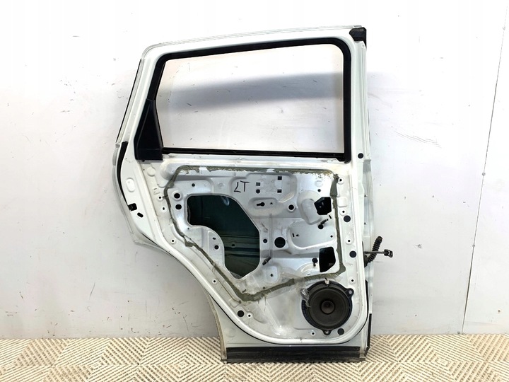 фото №10, Двері лівий зад nissan qashqai j10 crossover 06-14 білий суцільний
