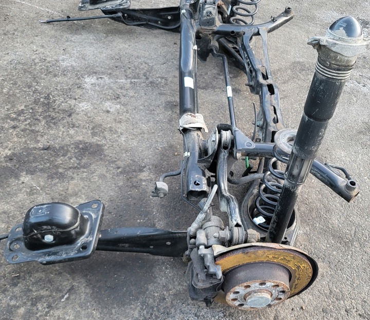 фото №9, Підвішування задні комплектні поворотна опора балка важелі vw golf vii 7 5g0 оригінальний номер