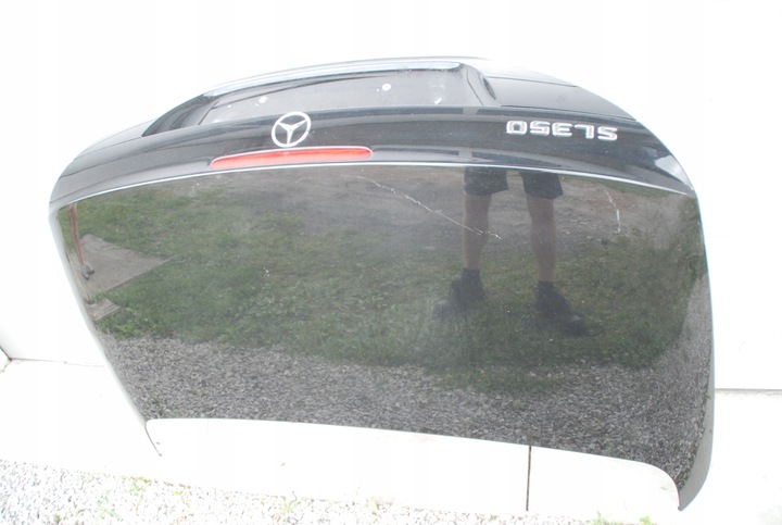 фото №5, Sl r230 кришка задня багажника накладка kpl lak c197