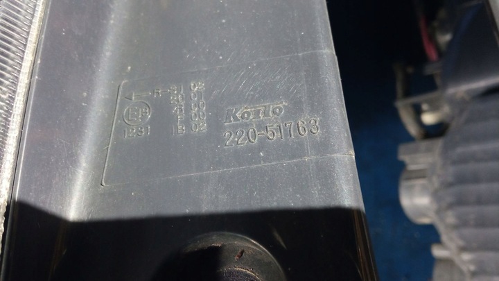 фото №3, Лампа зад 22051763 комплект daihatsu sirion ii