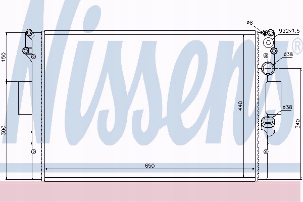 фото №2, Радиаторов двигателя iveco daily 99- 35c - 2.8 td