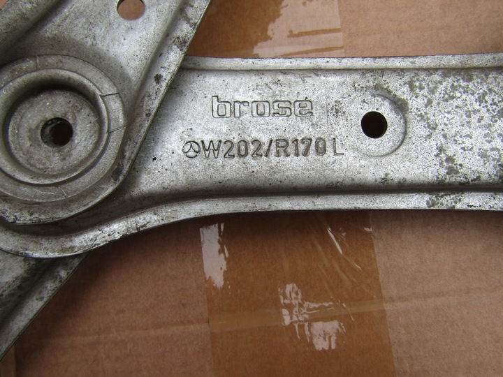 фото №7, 5 mercedes w202 93-00 механізм скла лівий перед електричний pod двигунчик