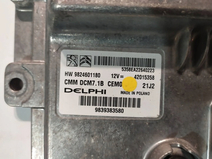 фото №7, Блок управления двигателем (ecu) peugeot boxer