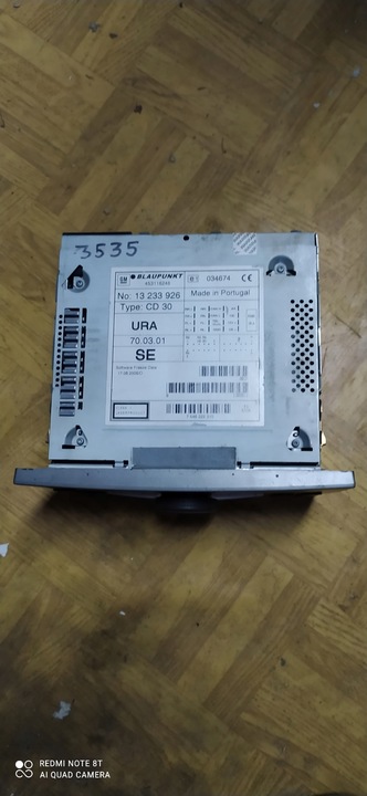 фото №2, 13233926 радіопрогравач радіо vectra c рестайлінг з pin