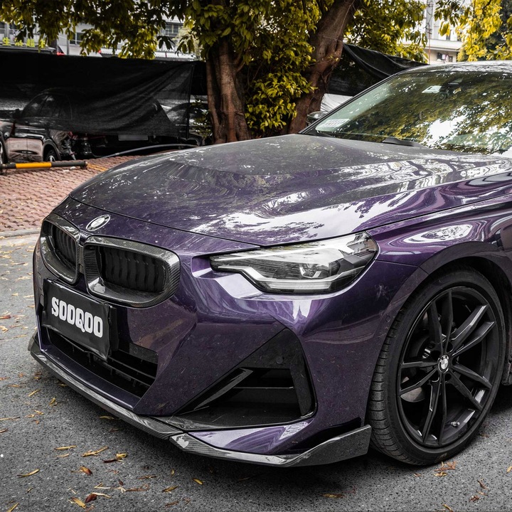 фото №8, Накладка сплиттер перед do bmw g42 w стиль m-performance
