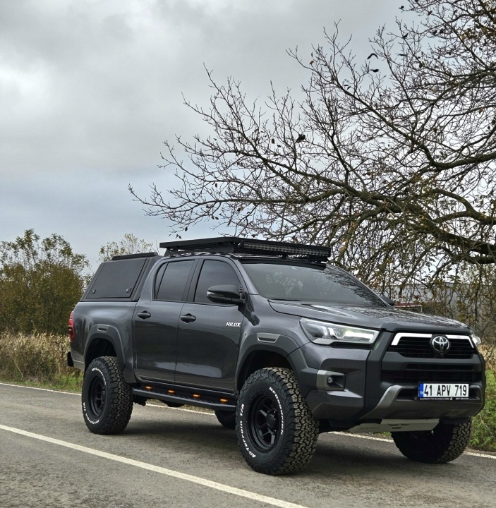 фото №8, Toyota hilux 2023+ надбудова кузов hardtop супер міцна гарна колір чорний