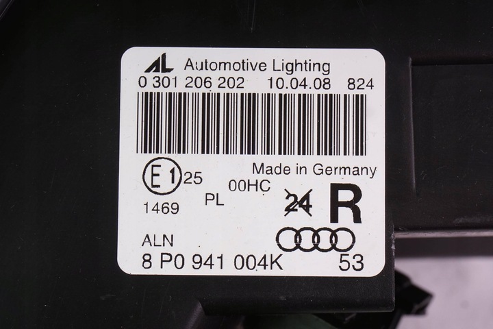 фото №10, Лампа передня права audi a3 s3 8p 8p0941004k