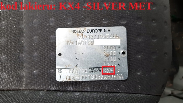 фото №14, Спойлер спойлер спойлер kx4 nissan x-trail i t30