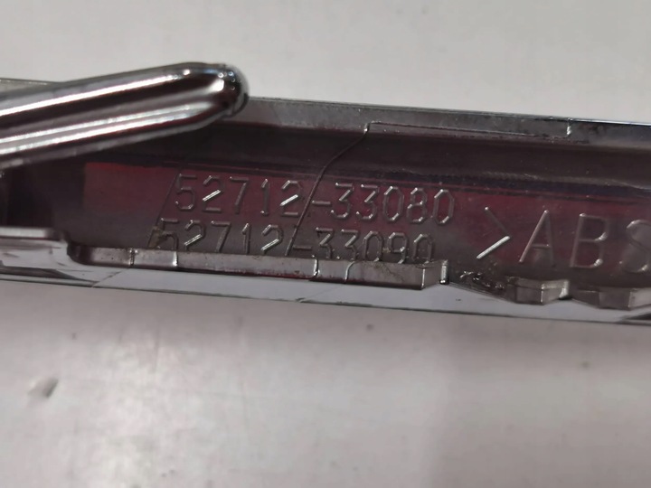 фото №15, Планка, хром, накладка бампера передней toyota camry viii рестайлинг правая