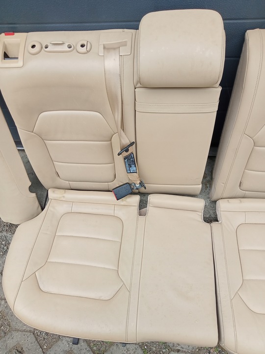 фото №13, Сиденья обшивки подлокотник кожа комплект vw passat b7 универсал - подогрев