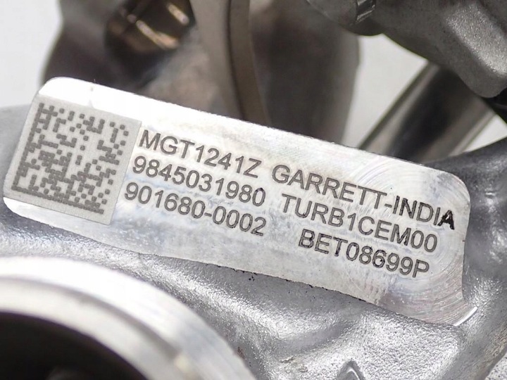 фото №9, Турбіна регулятор 9845031980 opel mokka ii b 1.2 turbo hn05 131km 24r