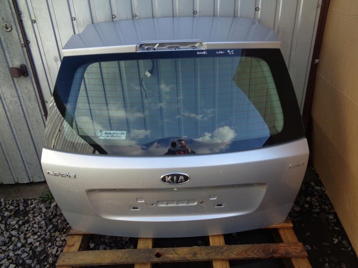 фото №1, Кришка зад задня багажника з скло kia ceed 1 i універсал 2006- лак: 9s