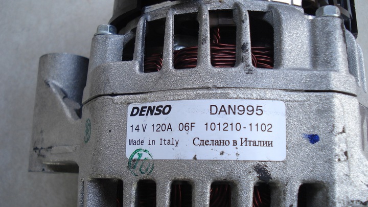 фото №15, Denso генератор fiat 120a alfa romeo 159 939_