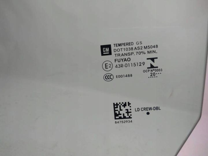 фото №6, Chevrolet silverado 1500 стекло боковая передняя левая водителя 2019+