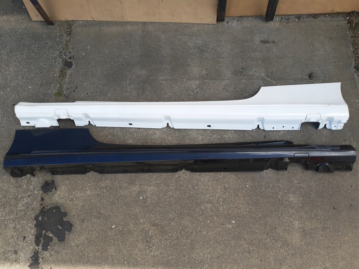 фото №1, Mercedes c w205 купе amg ліва+ права накладка порога планка