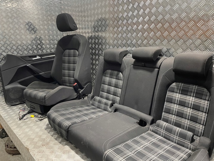 фото №15, Сиденья подогрев диван обшивки салон vw volkswagen golf vii gtd hb