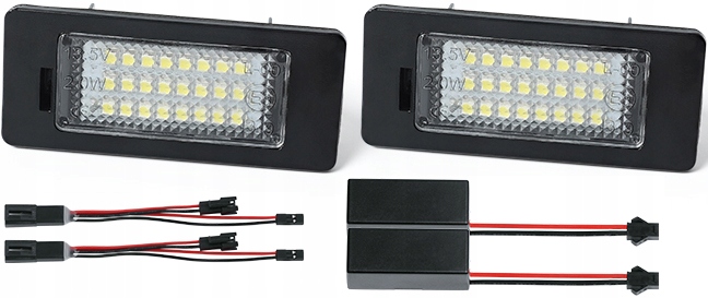 фото №3, Підсвітка номерного знака led audi, vw, skoda, seat