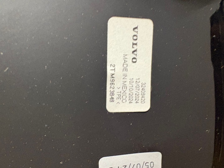 фото №9, Volvo ex90 скло бокова кузовна зад ліва 32409420 24 -