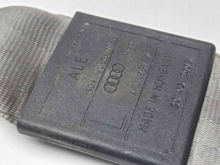 фото №10, Pas безопасности левые перед audi a6 c6 oem номер 04-11 eu 4f0857705 605404600