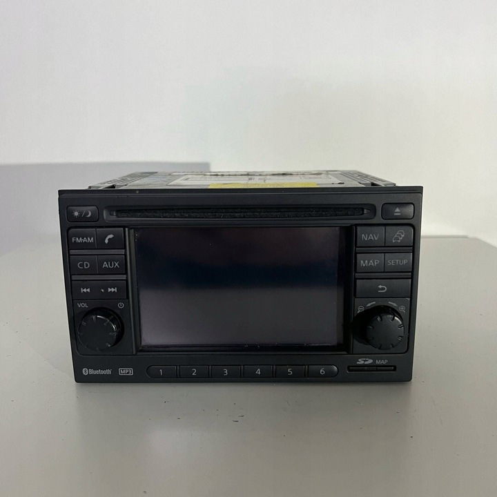 фото №1, Nissan note qashqai j10 рестайлінг радіо навігація cd mp3 7612830022