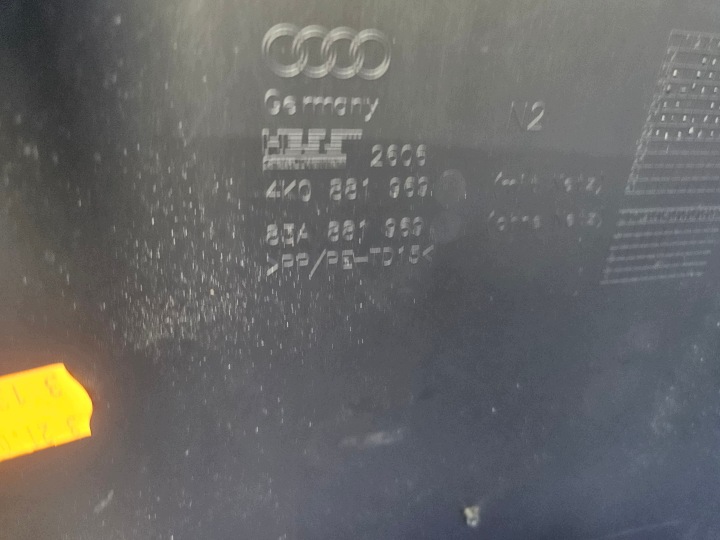 фото №9, Захист задня спинка сидіння audi a3 8y спина заглушка оригінал 4k0881969