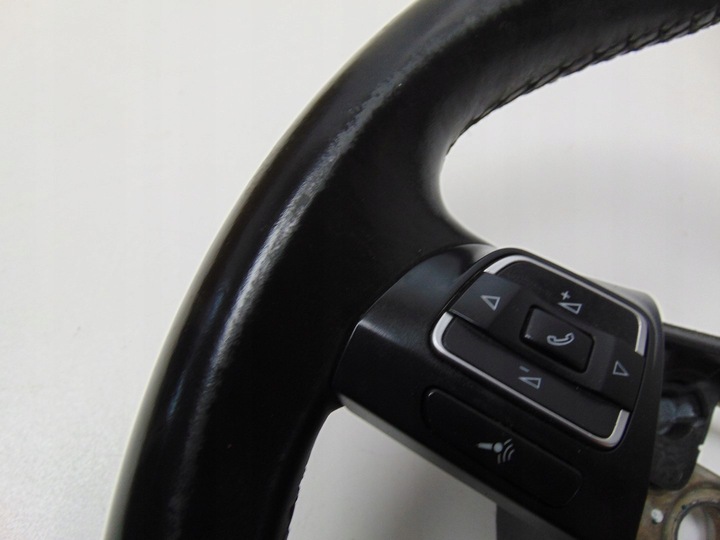 фото №8, Руль кожаный мультифункция vw touran 2010-15 1t0419091ad