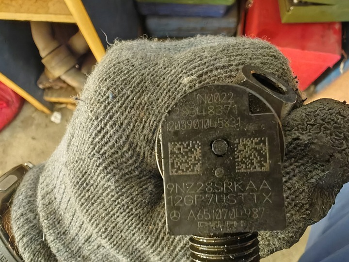 фото №8, Система топливный w204 w212 2.2 cdi om651 инжектор насос планка a6510704987