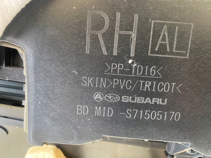 фото №14, Subaru legacy vi 16-20 usa боковина двері переднє правий перед 872018110