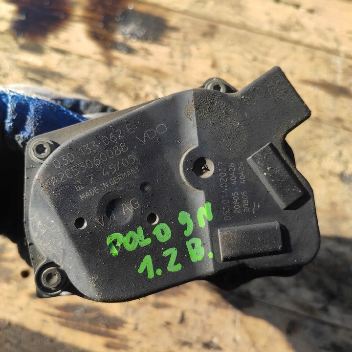 фото №1, Дросельна заслінка vw polo iv 9n1.2b 03d133062e