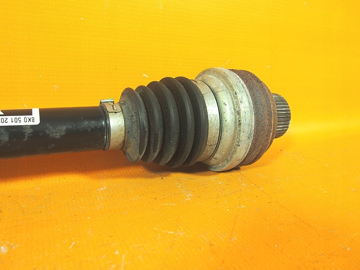 фото №8, Audi a5 8t рестайлинг 50km полуось зад задняя lh pr 8k0501203m