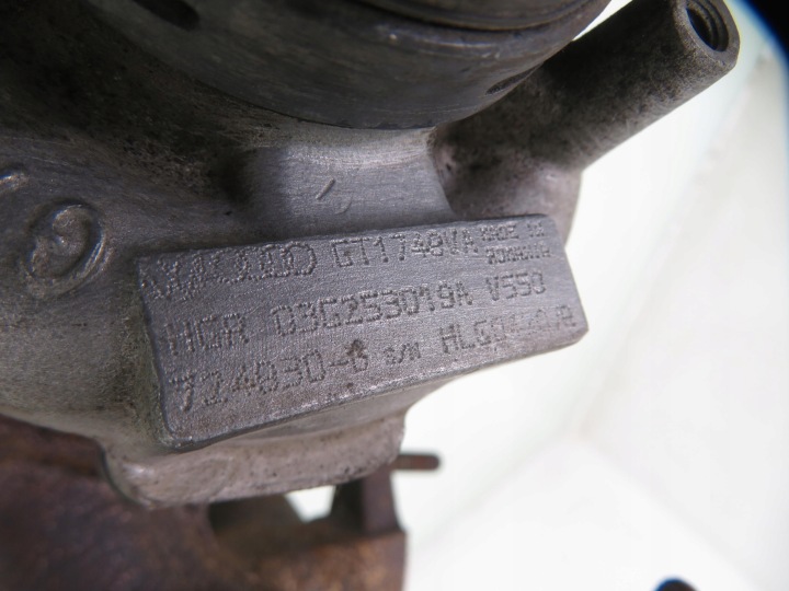 фото №6, Турбонагнетатель vw golf v 2.0 tdi 03g253019a gt1749va
