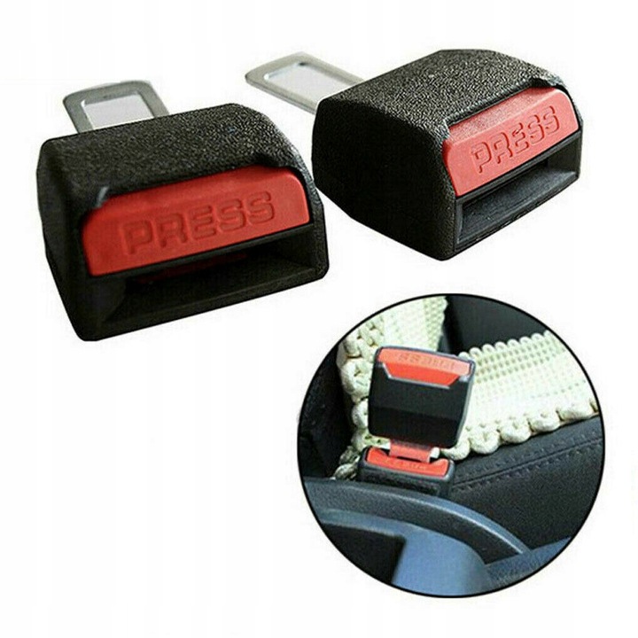 фото №13, 2x застібка подовжувач ременя заглушка адаптер штекер do автомобіля автомобіль