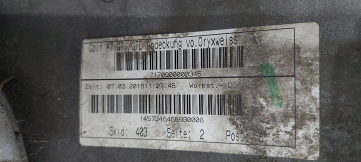 фото №9, Vw golf 7 vii 5g 5g0 gti gtd бампер переднее решётка перед