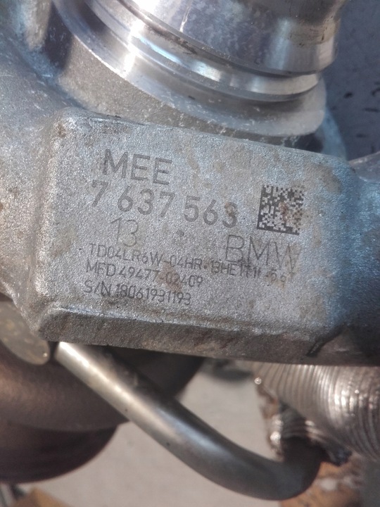 фото №6, Bmw 3 f30 турбонагнітач 7637563 330e 2.0