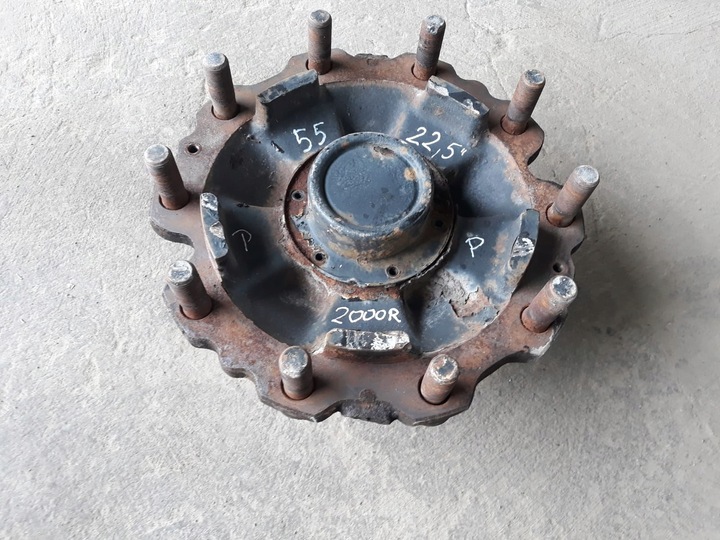 фото №5, Ступиця передня i задня daf 55 2000 r. 22,5"