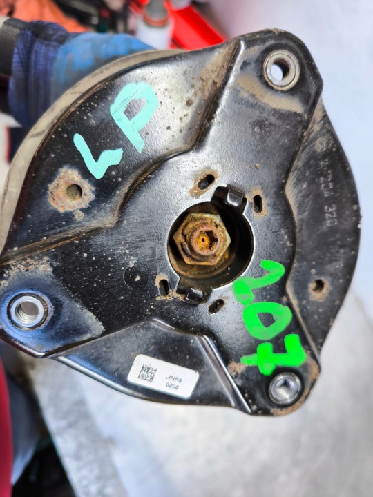 фото №3, Mercedes w204 w207 амортизатор левый перед edc sport регулировка twardości