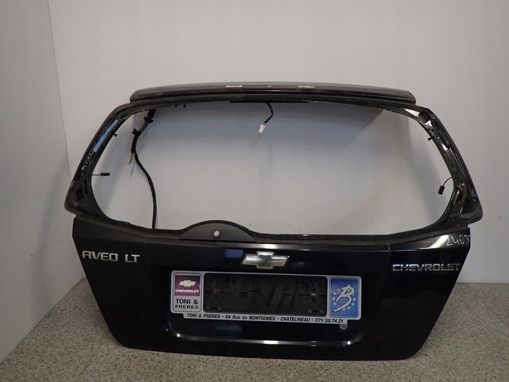 фото №4, Chevrolet aveo хетчбек t250 07- кришка багажника