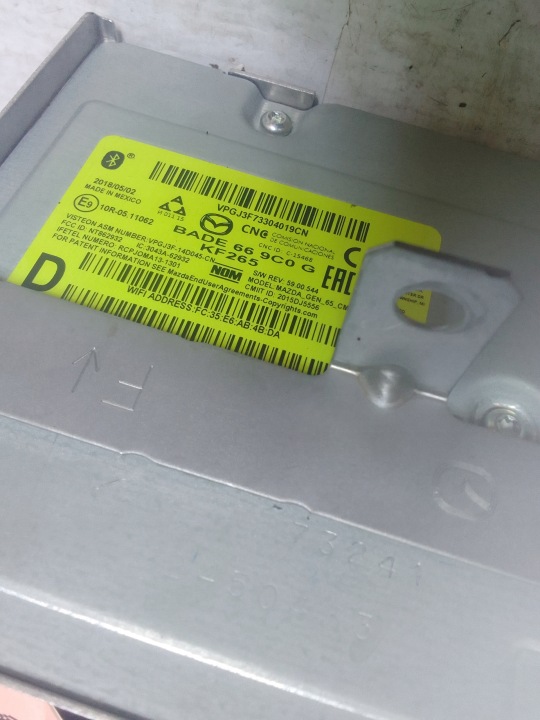 фото №12, Mazda 3 iii 13-19 дисплей навігації b61a-61-1j0 usa