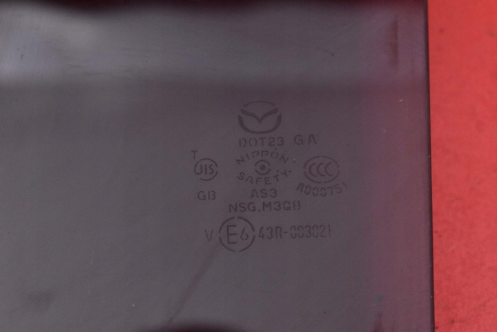 фото №3, Скло бокова ліва зад задня mazda cx-5 1 i 12-17