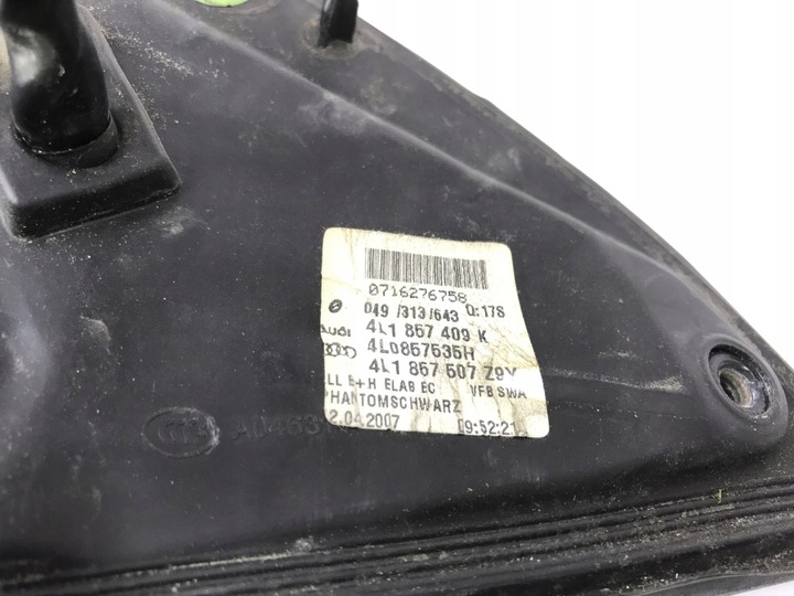 фото №12, Audi q7 sq7 зеркало внешние левая 10+4pin 4l1857409k