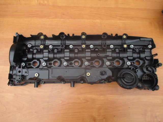 фото №15, Bmw n57 f10 5 f15 f25 f30 f70 3.0 n57 biturbo кришка клапанів 8507607 bdb