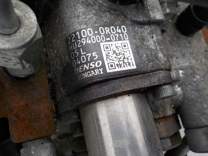 фото №14, Toyota corolla verso 09r 2.0 d4d 5 форсунка двигун 1ad kpl