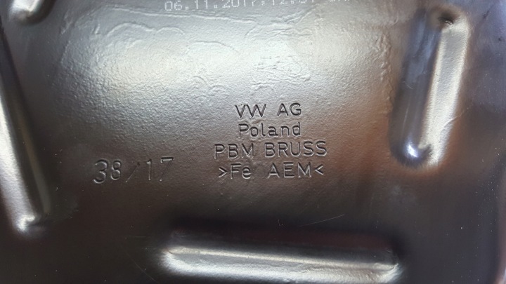 фото №9, Крышка поддон коробки dsg vw seat audi 0gc325201h