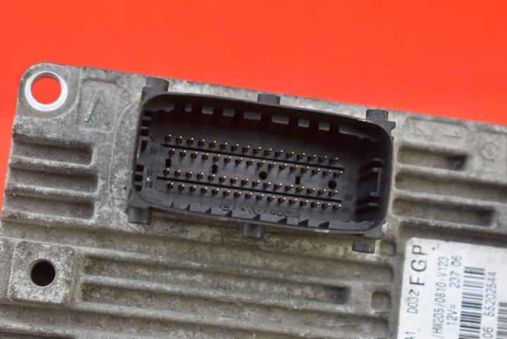 фото №8, Блок керування комп'ютер двигуна 55354616 fiat stilo 1.6 16v 103 km 01-10
