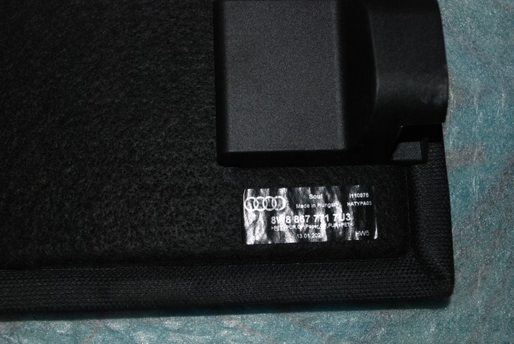 фото №8, Audi a5 8w8 sportback полиця задня багажника оригінал 2016- дві запчастини